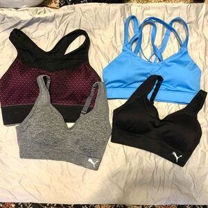 New Unworn Puma and Champion Small Sports Bras